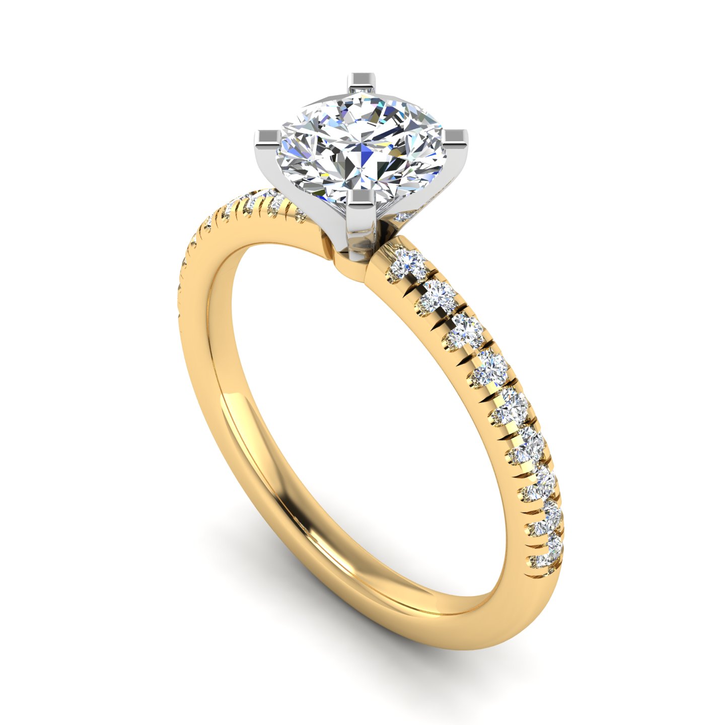 Kora Pave Engagement Ring